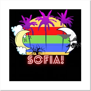 First name shirt!( Sofia)  It's a fun gift for birthday,Thanksgiving, Christmas, valentines day, father's day, mother's day, etc. Posters and Art